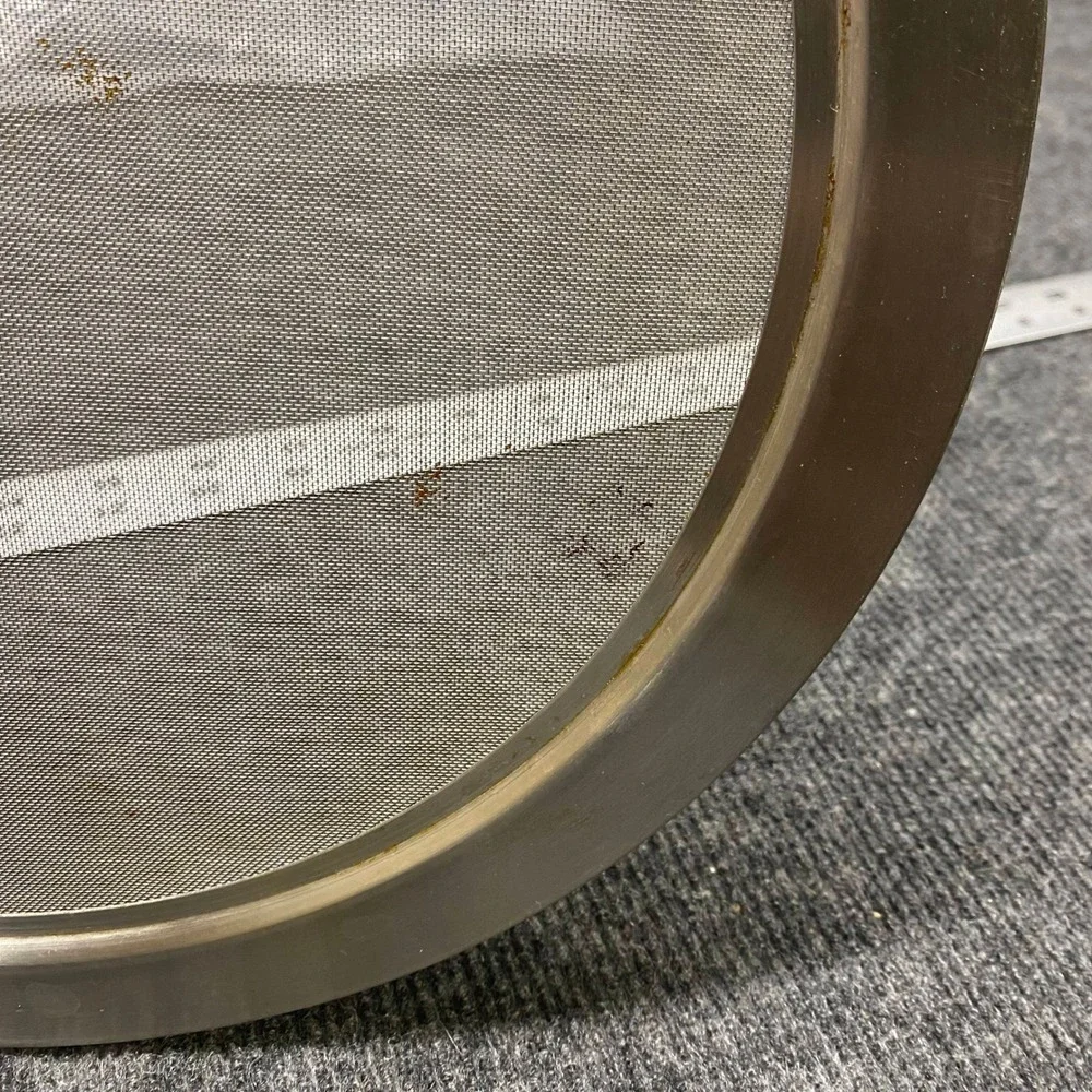 Stainless Steel Splatter Screen 11.5 Inch Round Fine Mesh Grease Guard Silver
